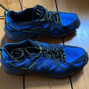 New Balance Blue and Black Sneakers